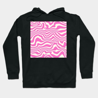 Pink zebra pattern Hoodie